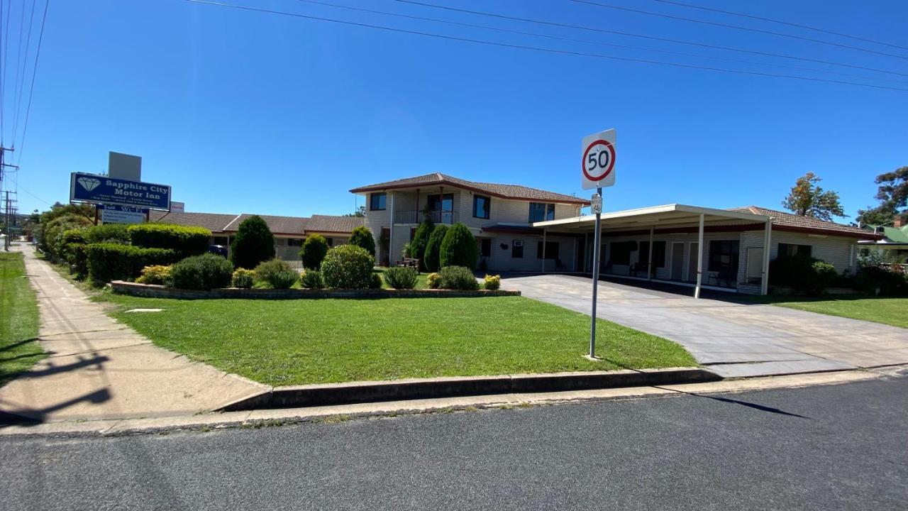 Sapphire City Motor Inn Inverell Buitenkant foto